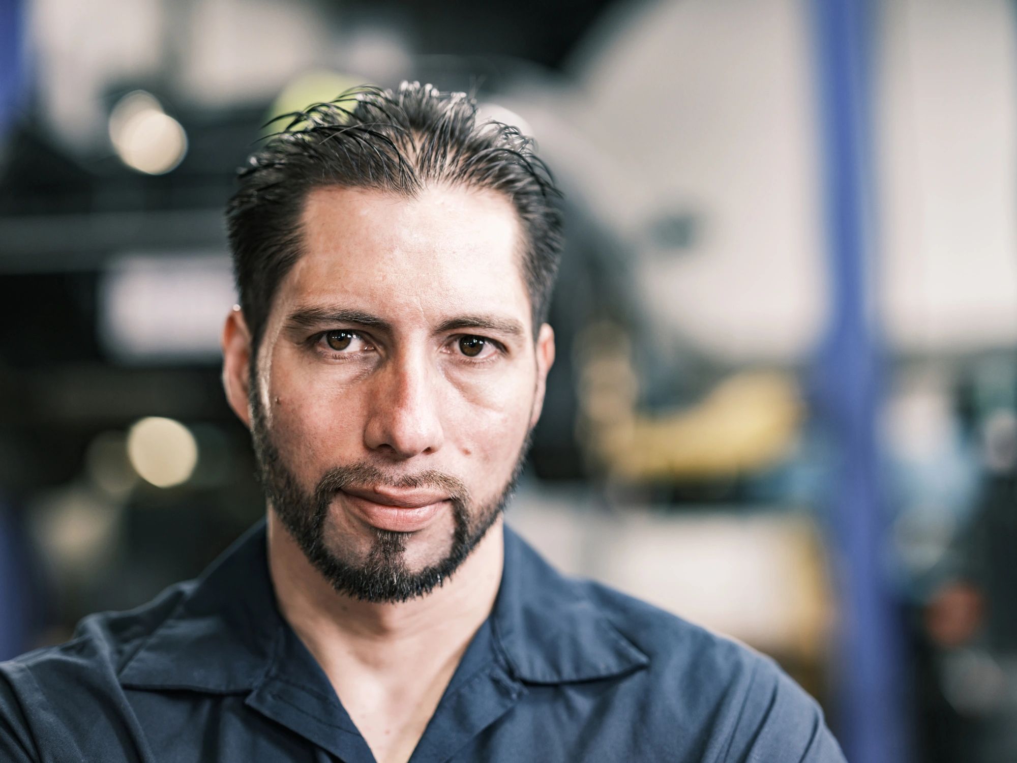 ASE certified mechanic portrait